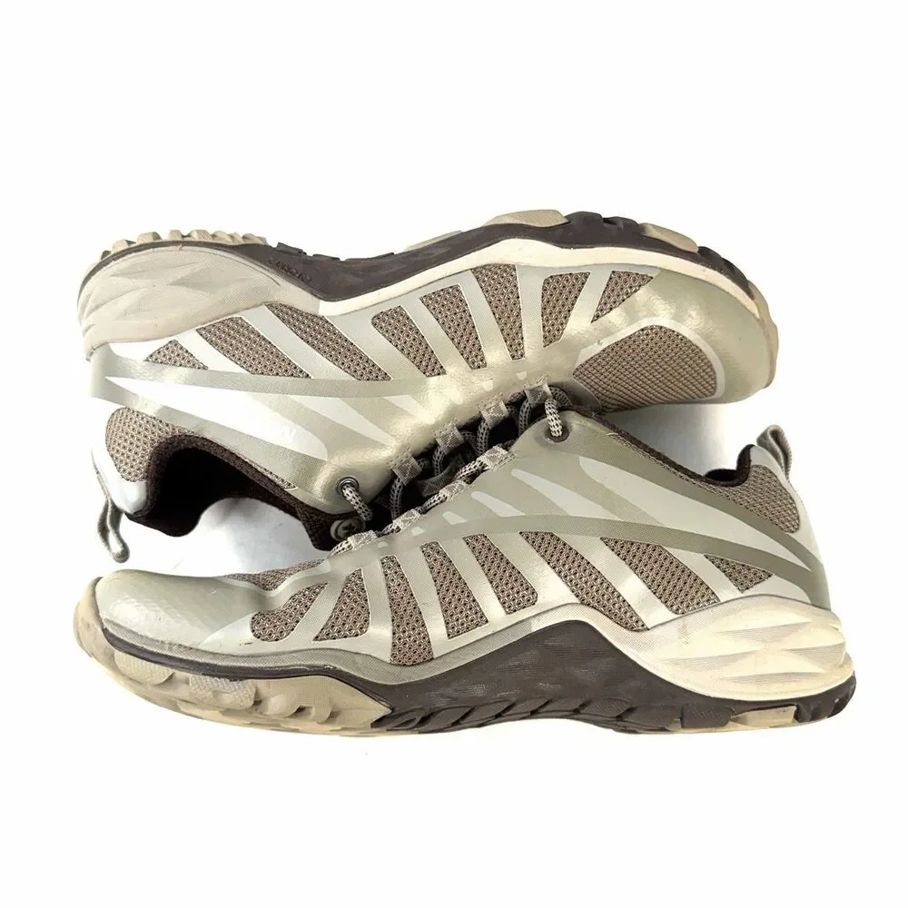 Merrell Siren Edge Womens Size 7 Shoes Beige Brown Athletic Hiking Sneakers